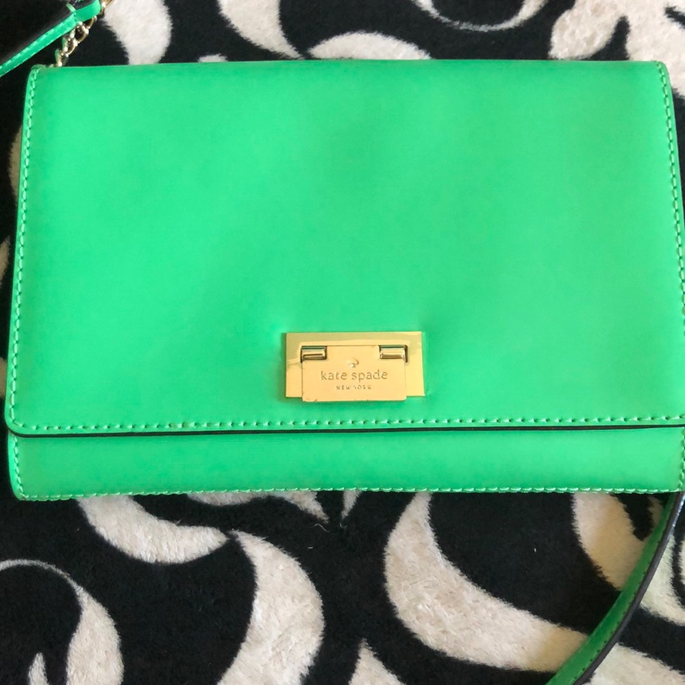 Kate Spade Mint Green Purse Bag Clutch